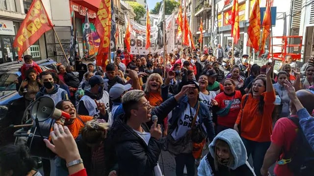 Protesta del Polo Obrero en Rosario
