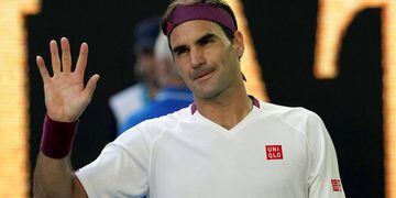 Se despidió. Roger Federer del torneo de Doha. (AP)