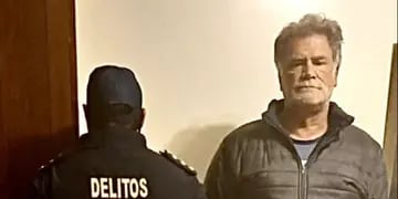 "Teto" Medina, al ser detenido. (Policía Federal)