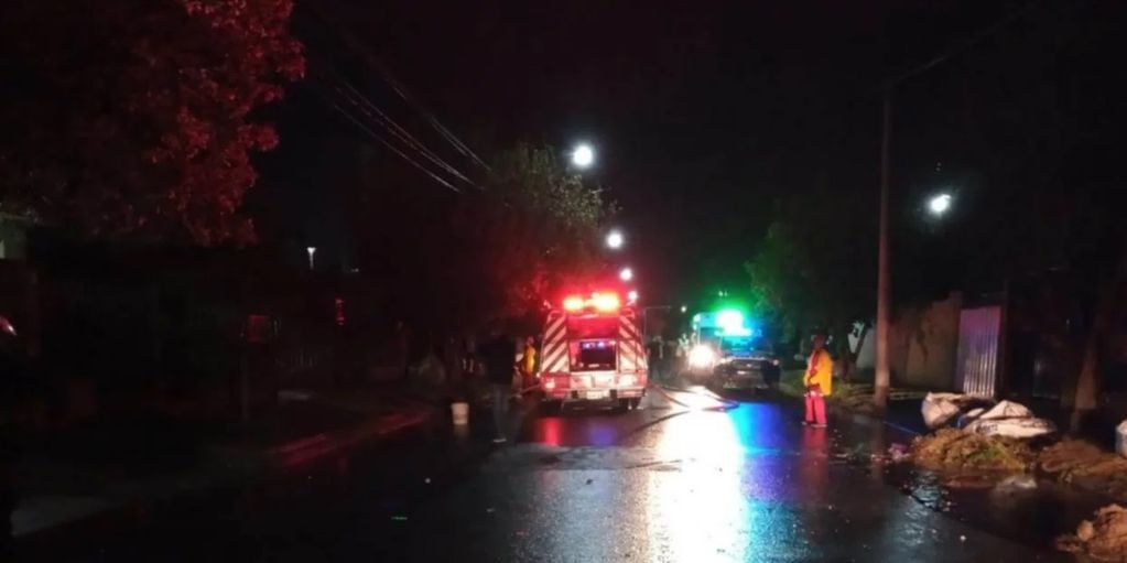 Fatal incendio en Villa Mercedes: murió una menor de edad.