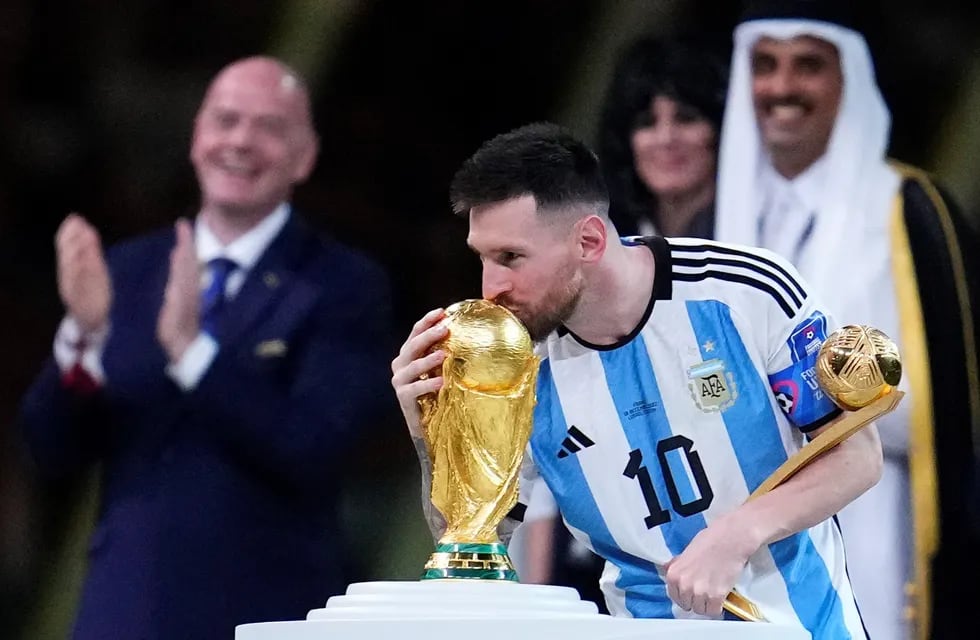 Lionel Messi repitió que Qatar fue su último Mundial. Foto: AP.