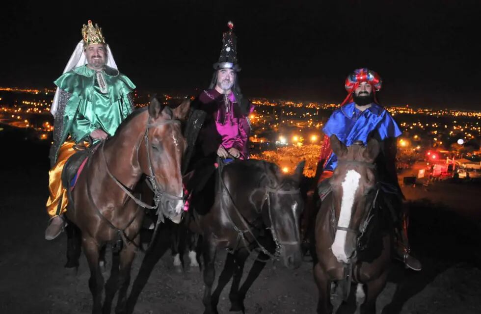 Los Reyes Magos pasan este viernes en la noche por Mendoza