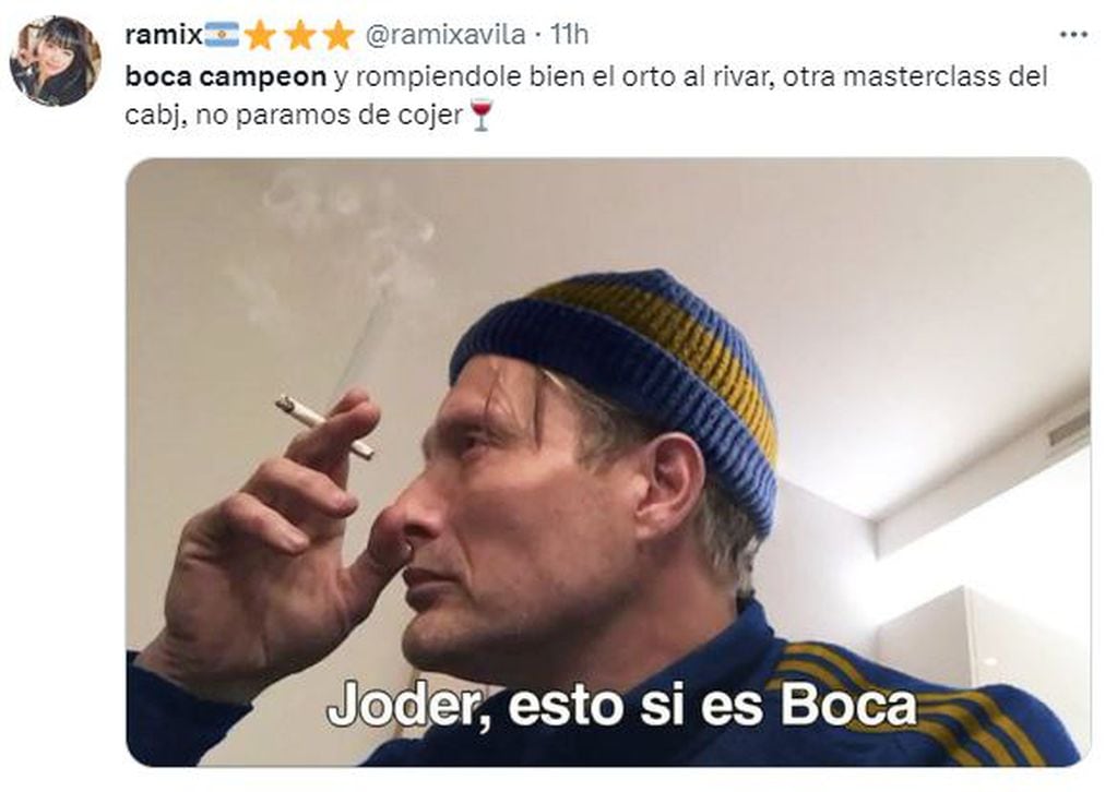 El triunfo de Boca desató memes llenos de euforia y humor negro