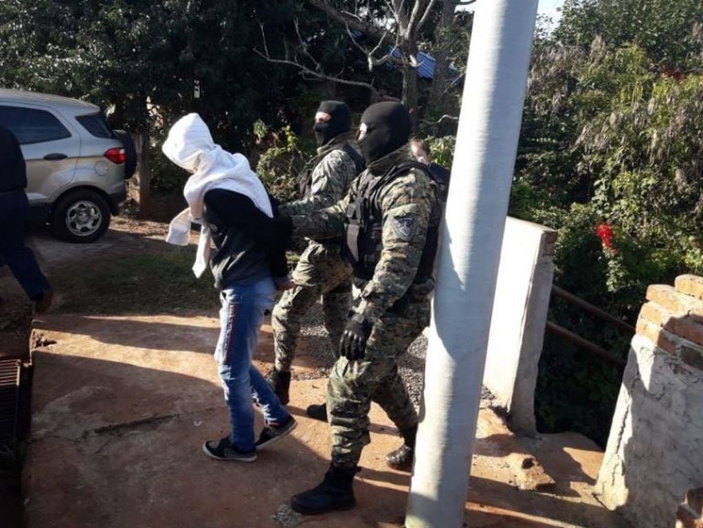 Capturaron al contacto local de la banda que atacó la Unidad Penal II de Oberá. (Foto: Policía de Misiones)