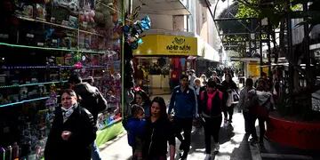 Peatonal de Córdoba. (Pedro Castillo / La Voz)