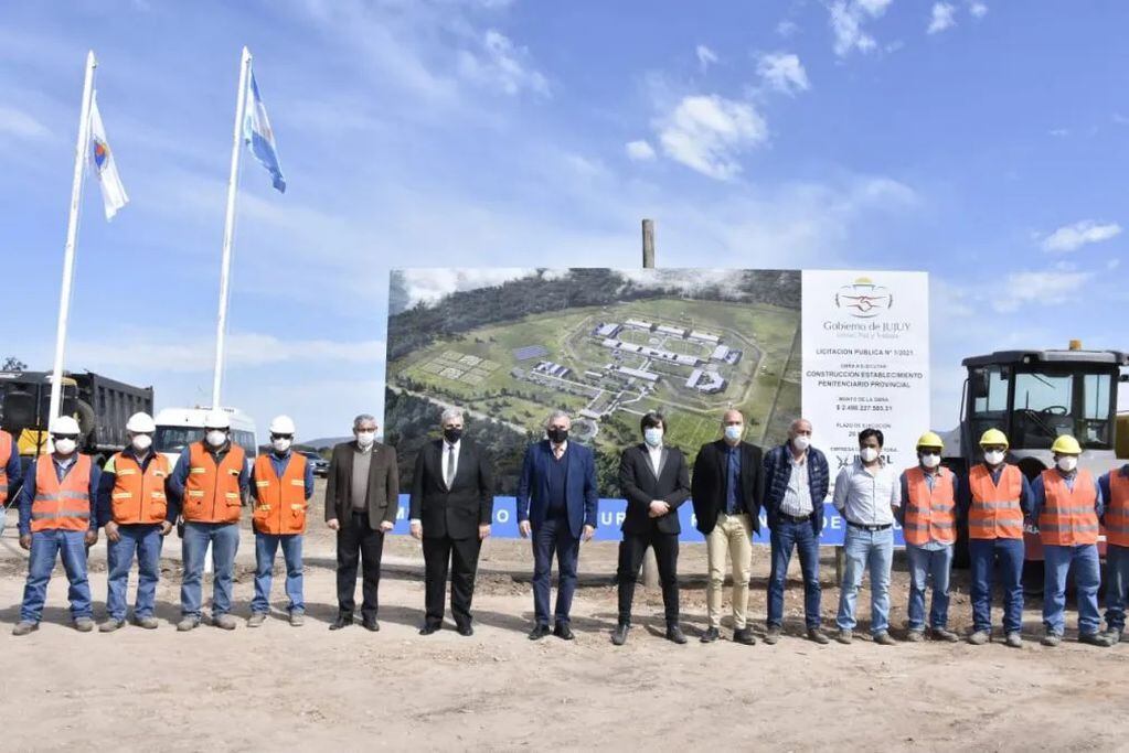 El gobernador Morales dio inicio a las obras de un nuevo establecimiento penitenciario en Chalicán.