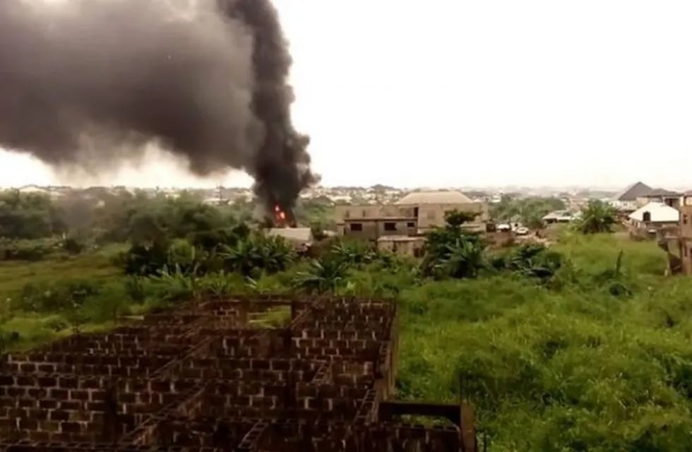 Incendio en Nigeria