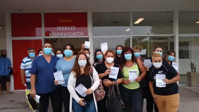 Personal del Salud de Arroyito recibieron la vacuna contra el Covid-19