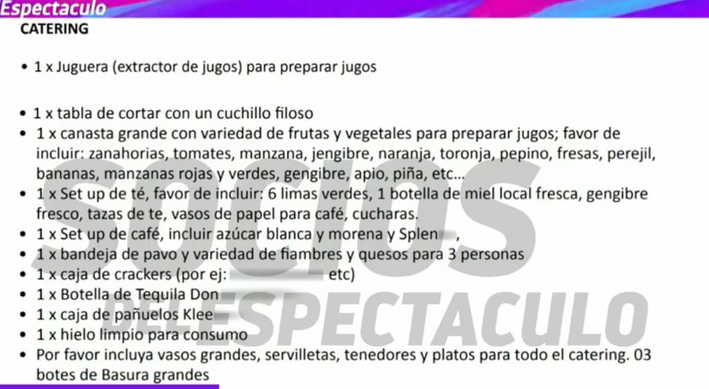 La curiosa lista de exigencias de Luis Miguel para su show en Córdoba.