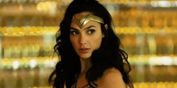 Gal Gadot en el papel de la "Mujer Maravilla"