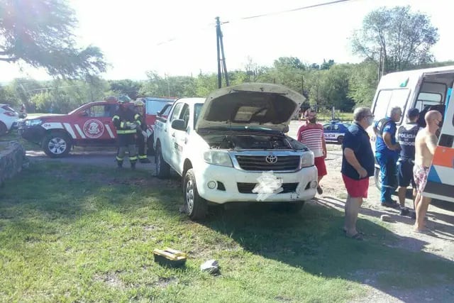 Accidente de tránsito en Icho Cruz. "Finde XXL".