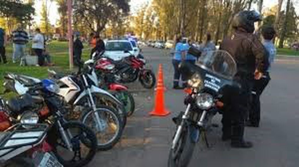 La mayor cantidad de vehículos secuestrados fueron motocicletas