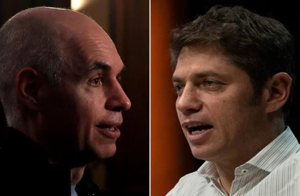 Horacio Rodriguez Larreta y Axel Kicillof.