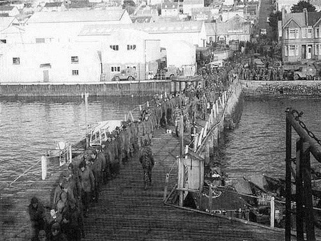 Prisioneros de Malvinas en el Saint Edmund