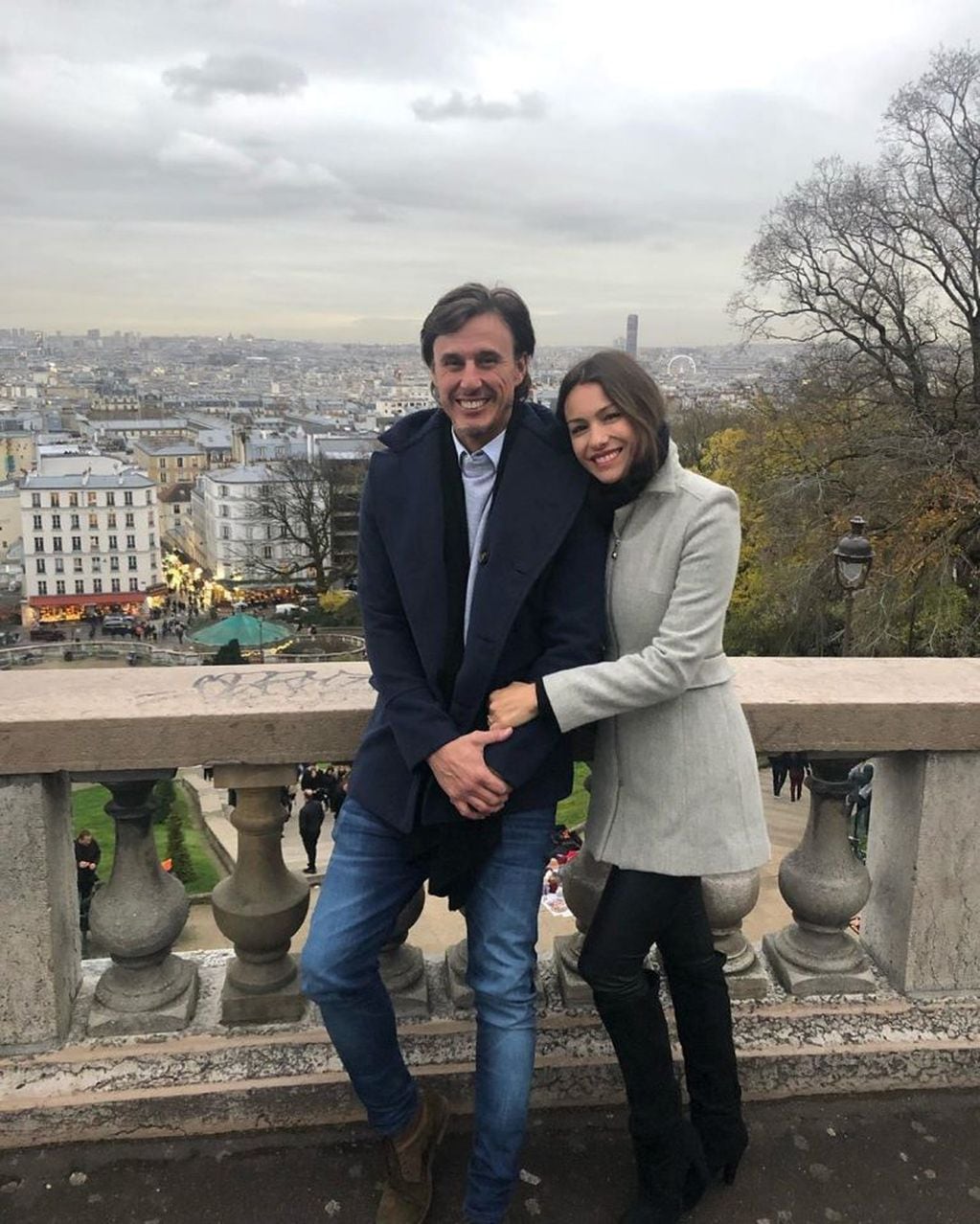 Pampita y García Moritán en París (Instagram/@pampitaoficial)