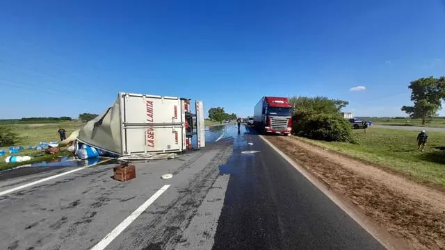 Accidente autopista Córdoba Rosario