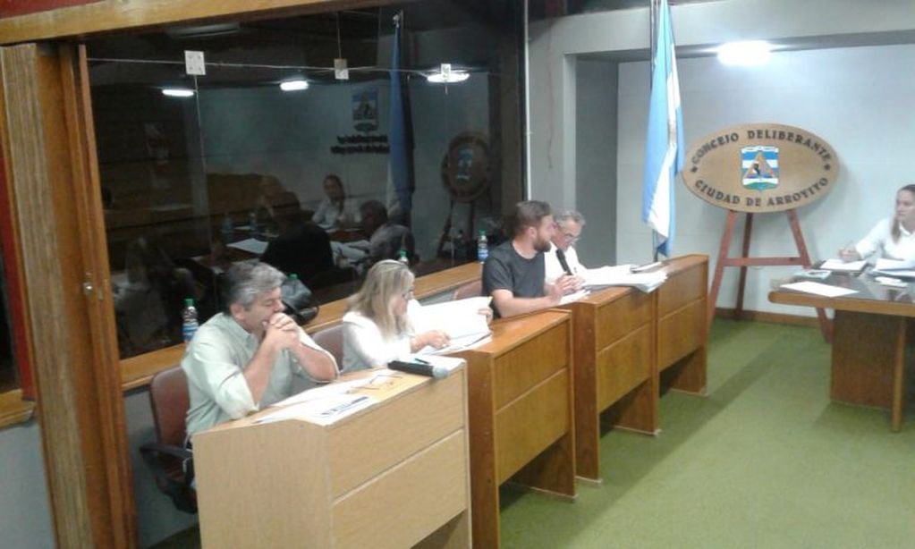 Sesion Concejo Deliberante Arroyito