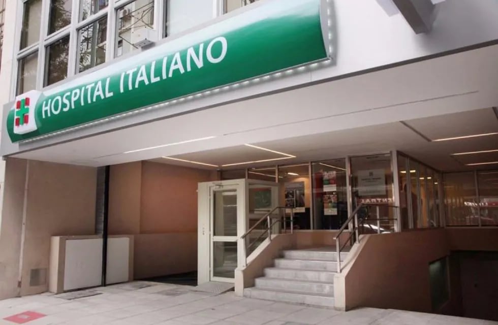Hospital Italiano, donde está internada Gustavo esperando un trasplante.