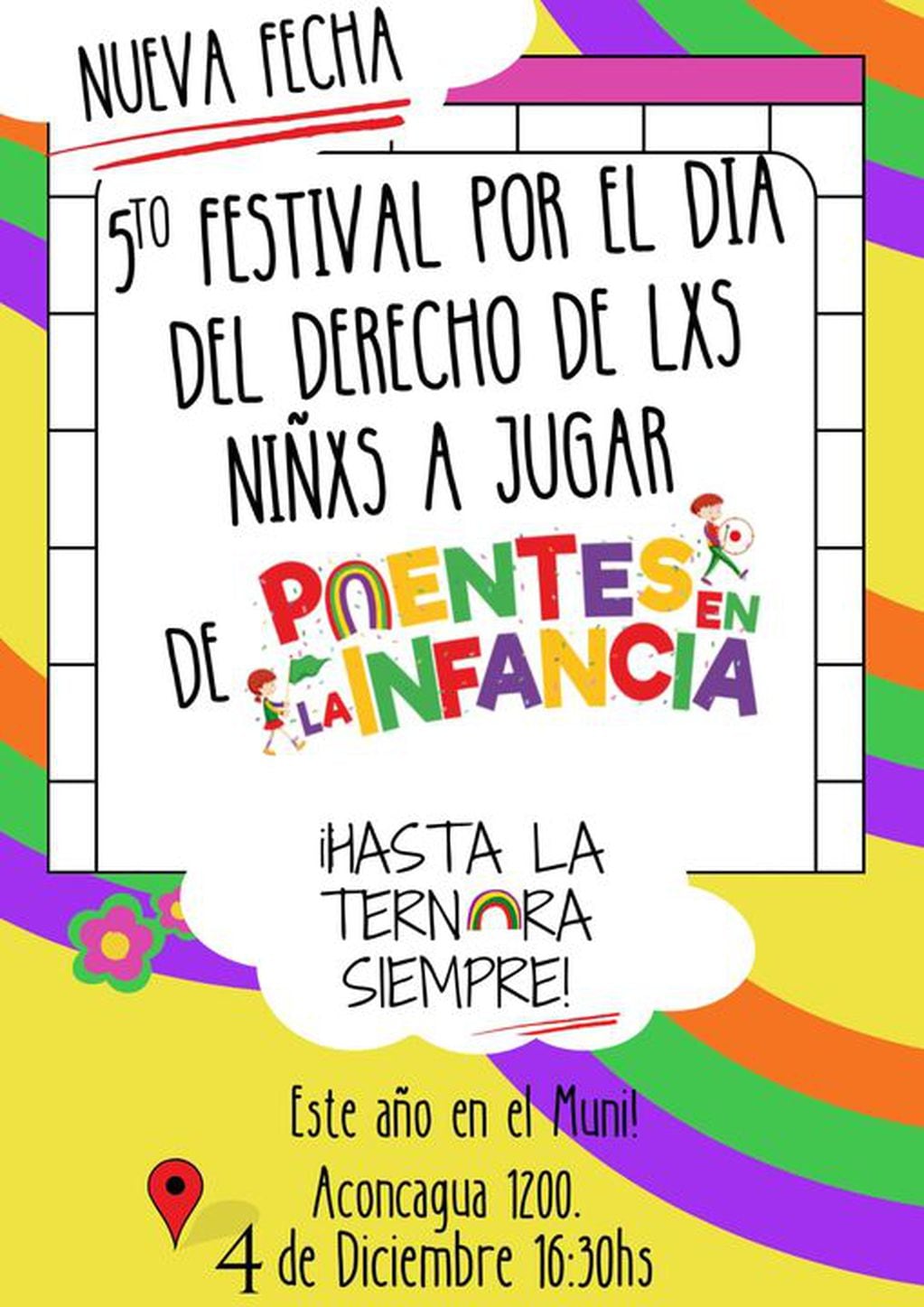 Tres Arroyos, 5to Festival por el Día del Derecho de los niños y niñas a jugar