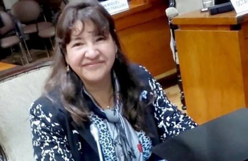 Diputada provincial María Cristina Solís (PJ)