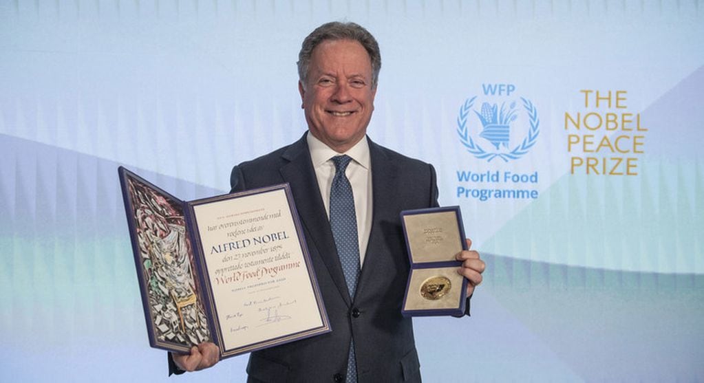 David Beasley, titular del Programa Mundial de Alimentos (PMA), recibió el Nobel de la Paz del año pasado por el trabajo que lleva a cabo la ONU.