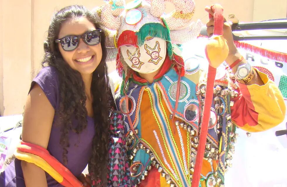 El Pujllay, un diablo alegre del carnaval, es personaje central en los tradicionales festejos de estos días en Jujuy.