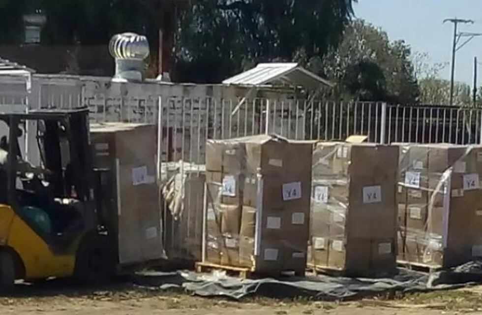 Los productos decomisados y vencidos fueron enviados a una operadora habilitada para su destrucción en la provincia de Santa Fé. Gobierno de Mendoza