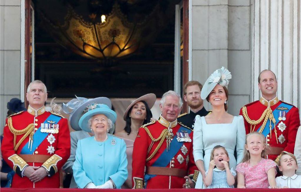 Cumpleaños de la Reina Isabel con la Familia Real