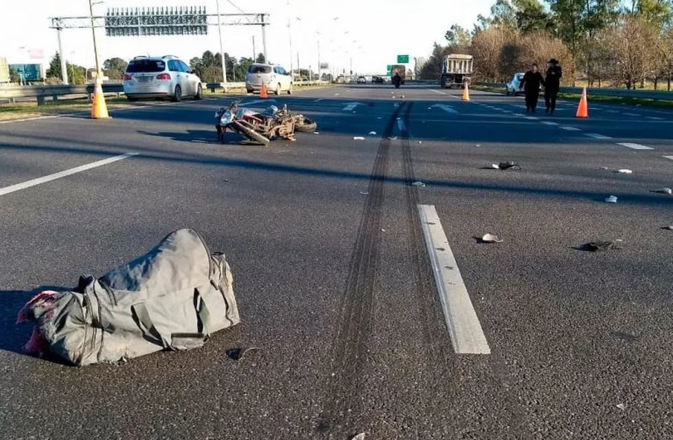 El accidente se produjo en Circunvalación este sábado.