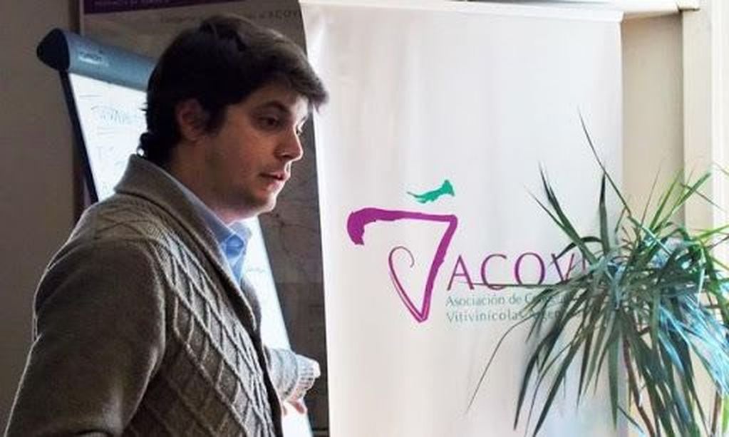 Nicolás Vicchi, subgerente de Acovi (Asociación de Cooperativas Vitivinícolas Argentinas),