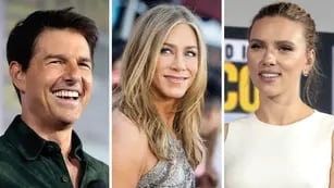 Tom Cruise, Jennifer Aniston y Scarlett Johansson