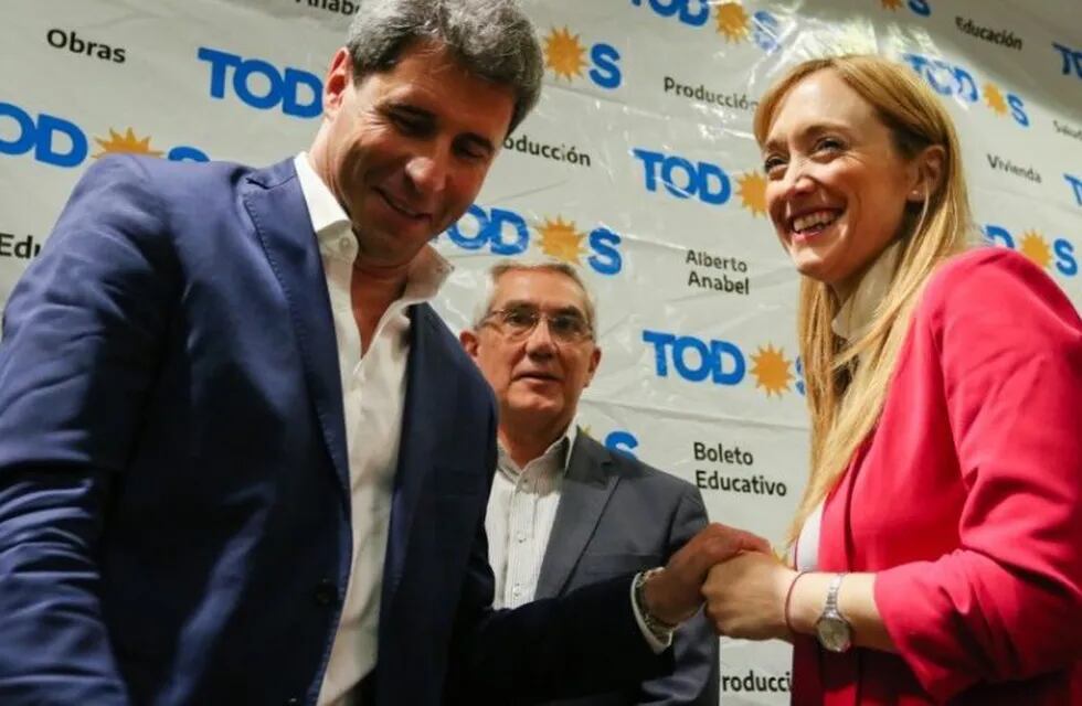 l gobernador de San Juan, Sergio Uñac, visitó este martes Mendoza para apuntalar la candidatura de Anabel Fernández Sagasti.