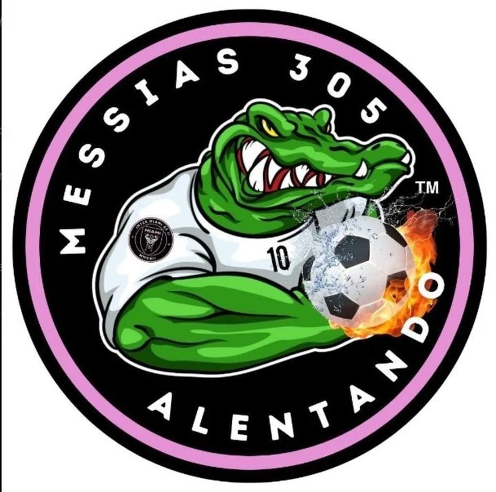 Logo de Messías 305, la barra de Messi en Miami