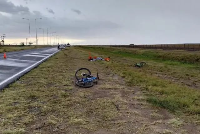 Ciclista atropellado