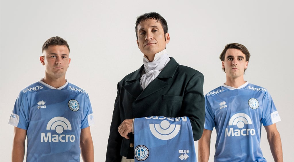 La camiseta de Belgrano para el 2024.