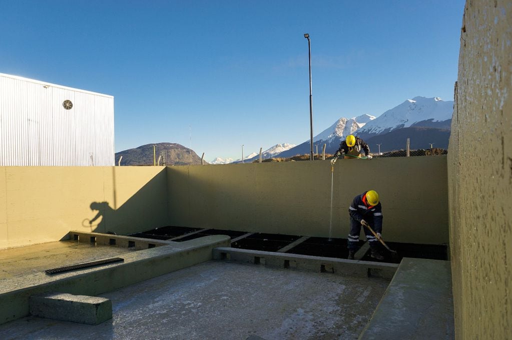 La DPOSS concluyó la obra complementaria de la Planta Bahía Golondrina de Ushuaia