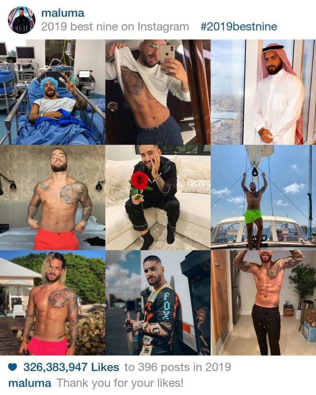Best Nine, el collage que es furor en Instagram.