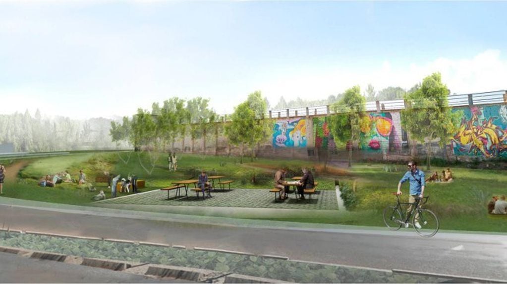 Transformarán una cárcel neuquina en centro urbano de usos múltiples y espacio verde. (Foto: Prensa Municipal)