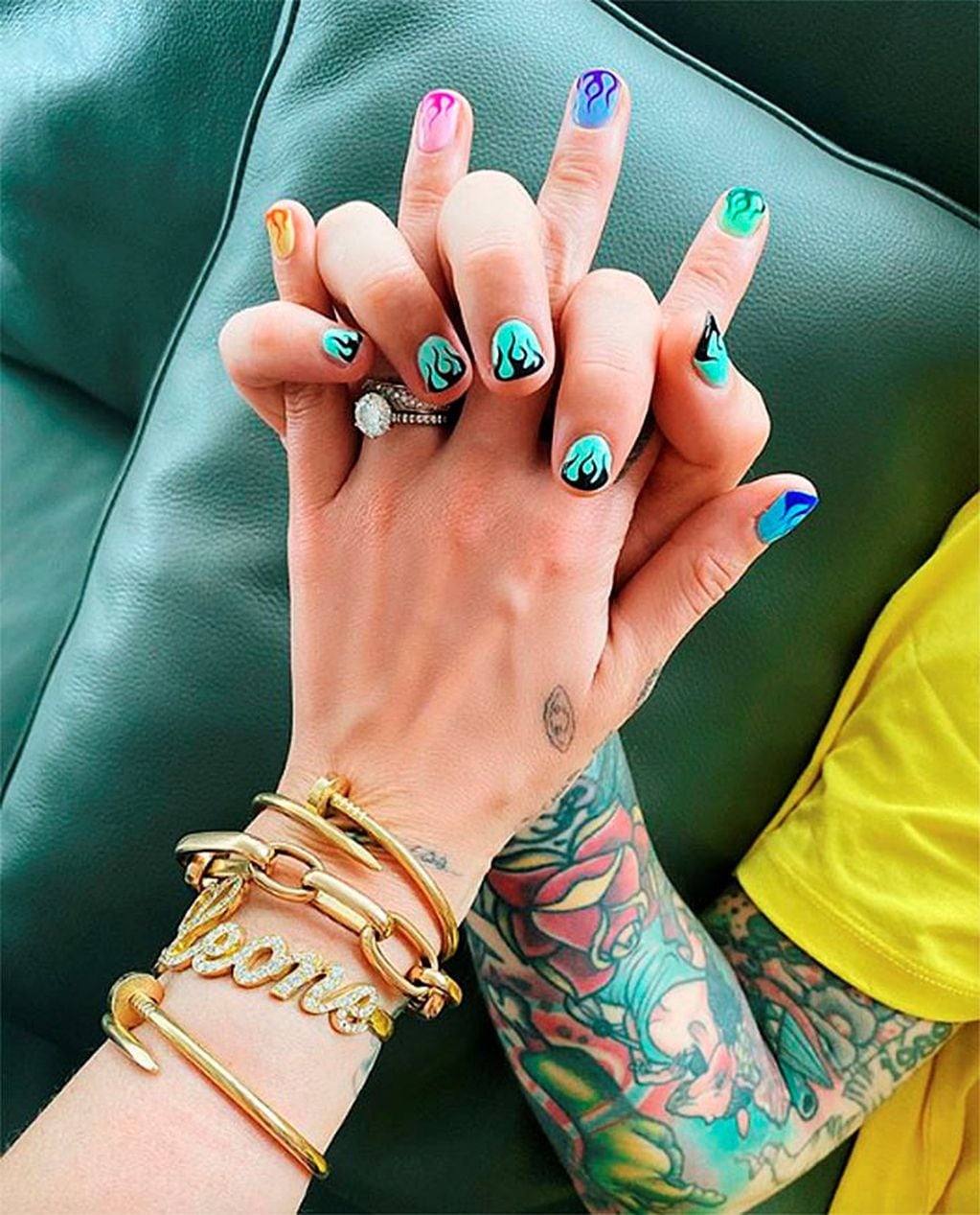manicure tendencia (Instagram/@chiaraferragni)
