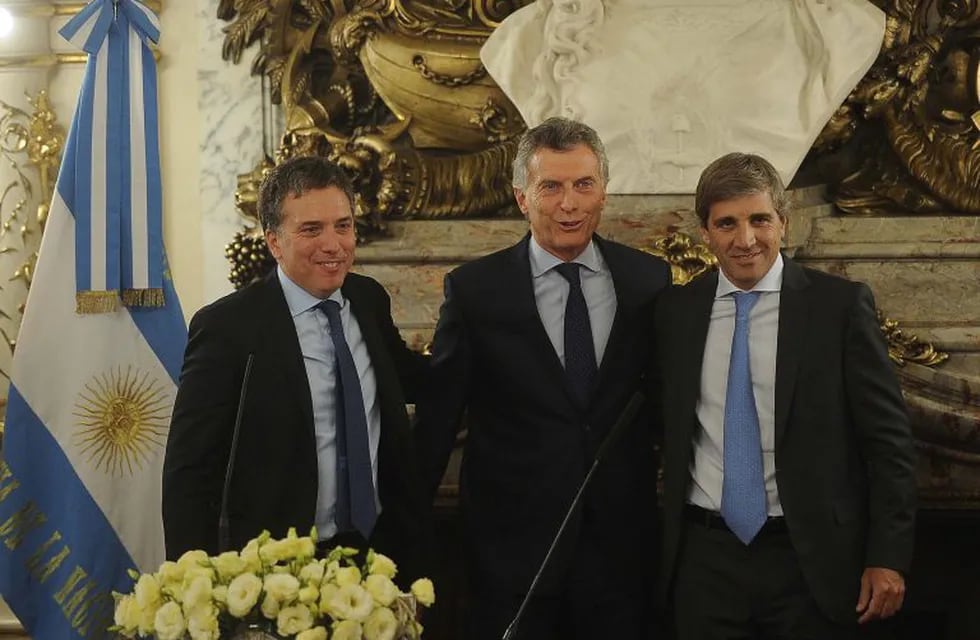Nicolás Dujovne y Mauricio Macri