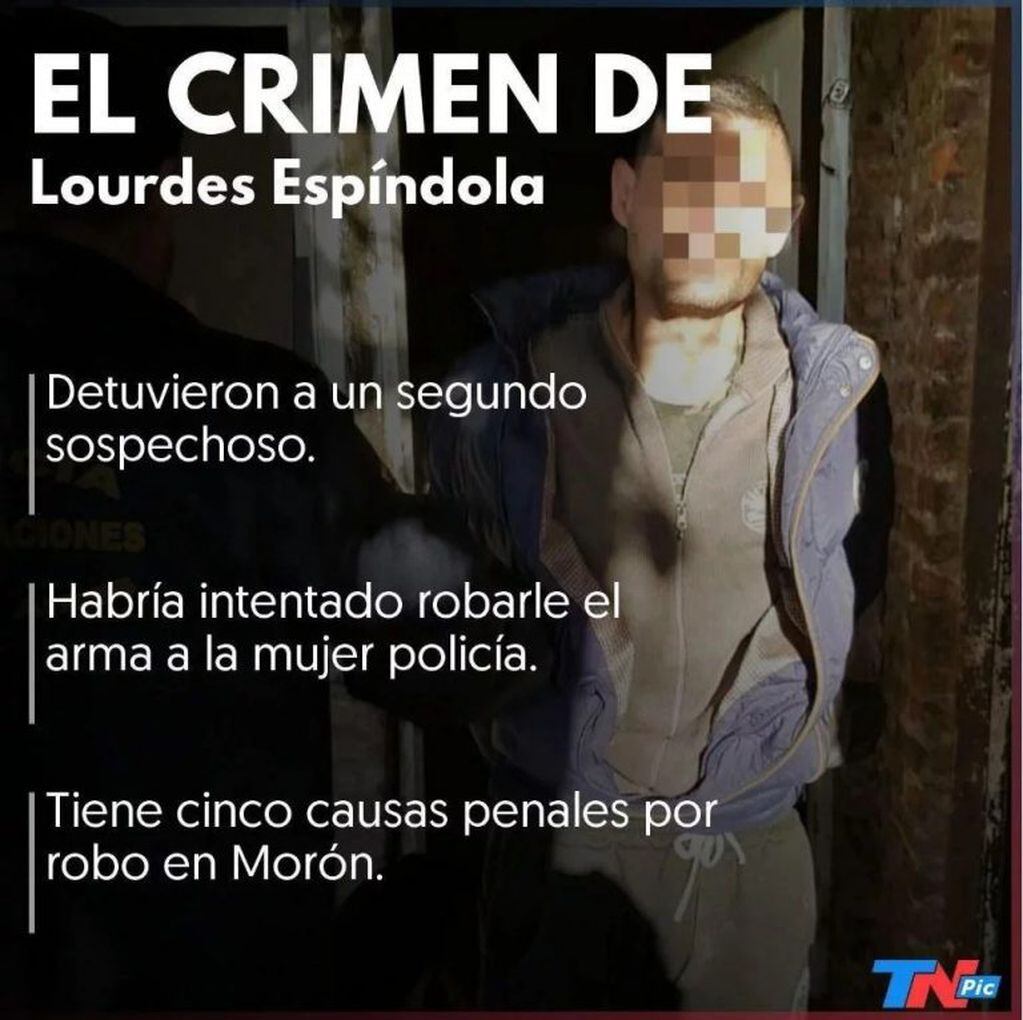 Detalles del crimen de Lourdes Espíndola. Foto: TN