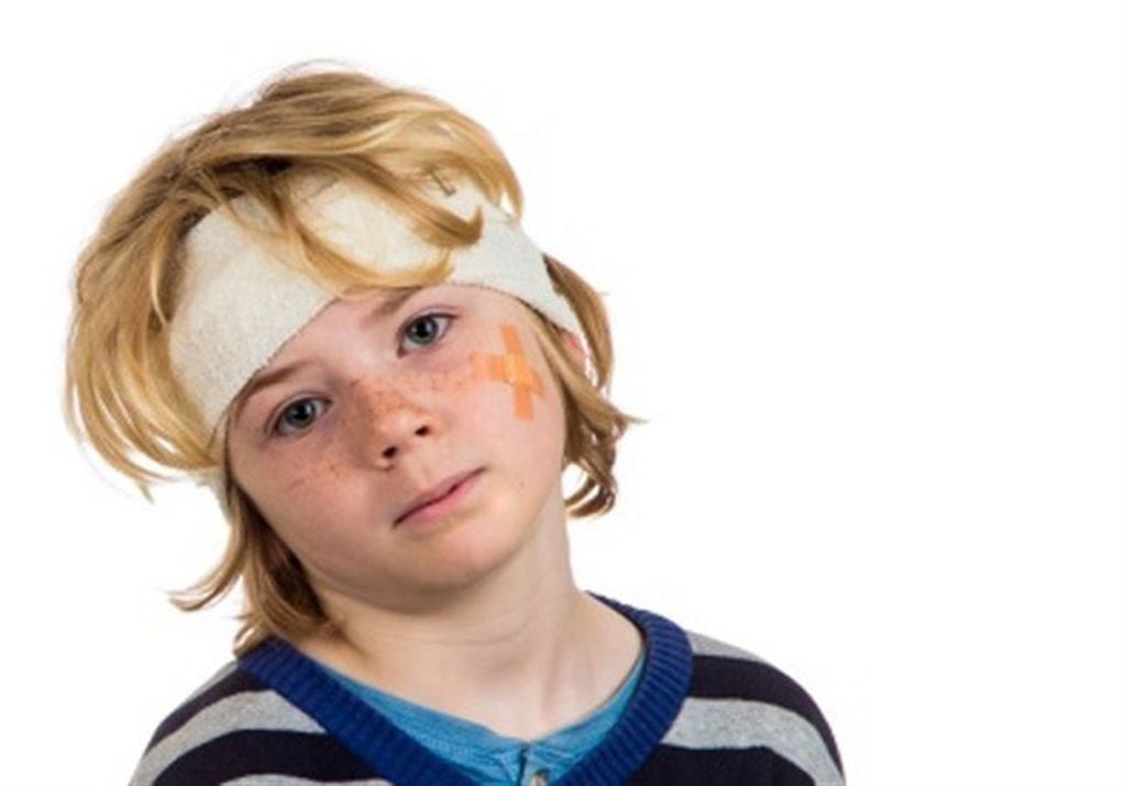Los golpes en la cabeza son los más frecuentes en los niños (web).