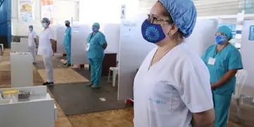 Nodo de vacunación en Banda del Río Salí.