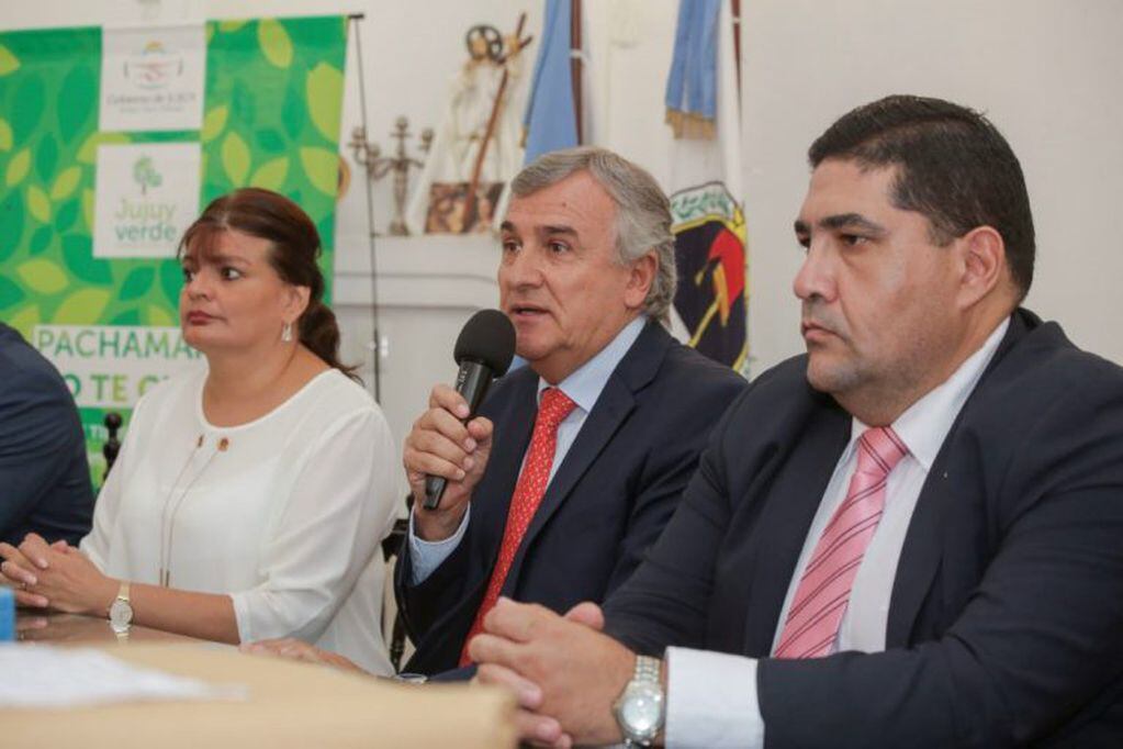 El gobernador Morales puso en relieve el aporte de entidades internacionales para el proyecto GIRSU.