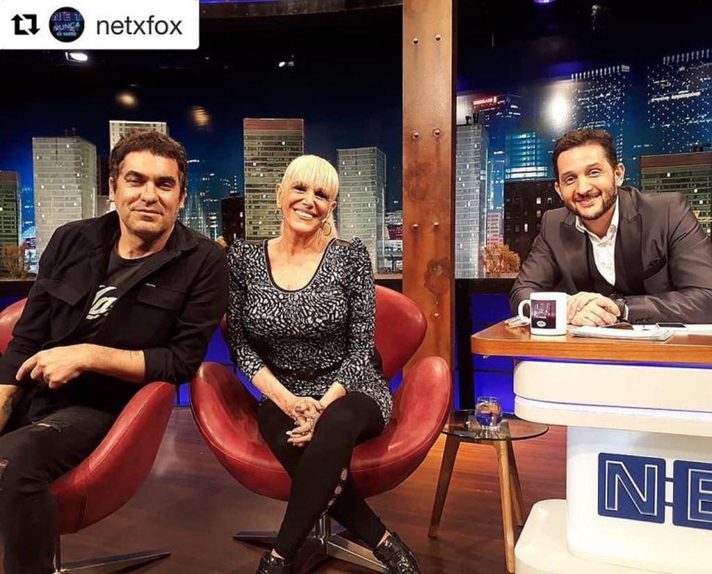 Valeria Lynch y Mariano Gabriel Martínez fueron al programa de Germán Paoloski (Foto: Instagram)