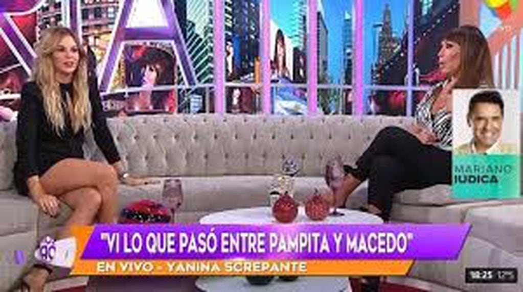 Yanina Screpante había contado en el programa de Moria Casán que Pampota "surtió" a Isabel Macedo en un boliche.