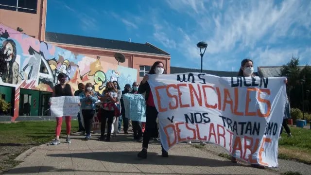 Enfermeros del Hospital Regional de Río Gallegos sigue pidiendo respuestas
