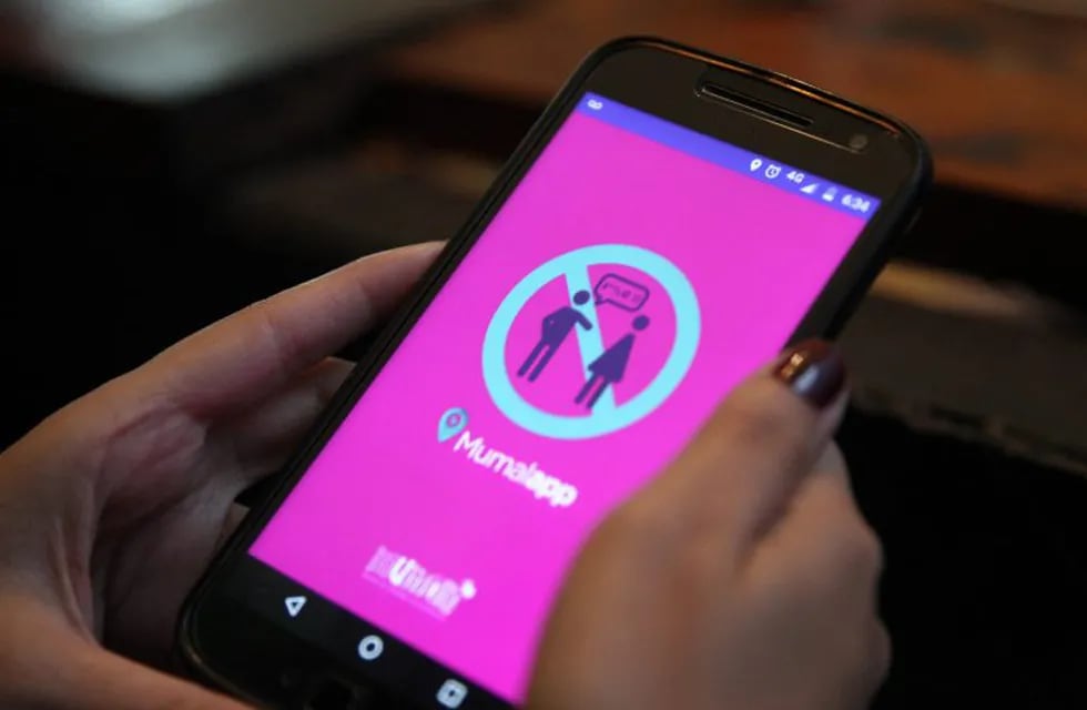 Aplicación lanzada por la organización feminista Mujeres de la Matria Latinoamericana (MuMalá).
