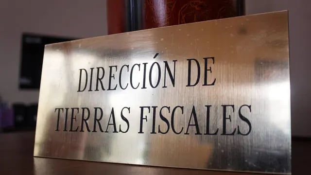 La Dirección de Tierras Fiscales suspenderá sus actividades