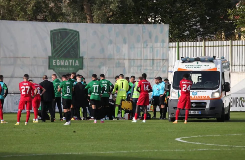 Raphael Dwamena murió durante un partido en Albania. Foto: Prensa